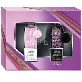 Naomi Campbell Cat Deluxe Edition 15 ml Eau de Toilette Ladies + Duschgel + Körperlotion, Geschenkset