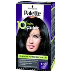 Schwarzkopf Palette 10 Minuten Haarfarbe Farbe 100 Schwarz