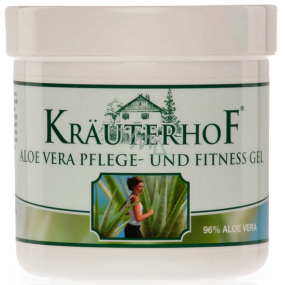 Krauterhof Fitness Aloe Vera Cremegel zur Hautregeneration nach Sonnenlicht 250 ml
