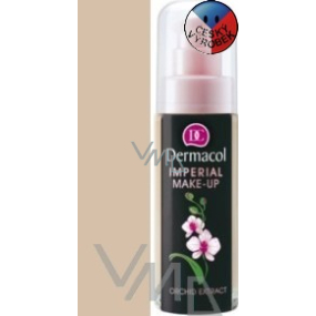 Dermacol Imperial Pale feuchtigkeitsspendendes Make-up mit Orchideenextrakt 30 ml