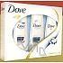 Dove Intense Repair Shampoo 250 ml + Conditioner 200 ml + Duschgel 250 ml, Kosmetikset