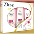 Dove Color Care Shampoo 250 ml + Conditioner 200 ml + Conditioner Spray 200 ml, Kosmetikset
