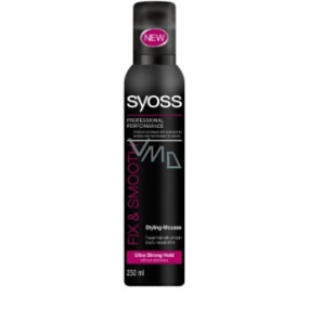 Syoss Fix & Smooth stark fixierender und glättender Schaumhärter 250 ml