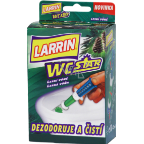 Larrin Toilet Star Duft Les Gel für Toilettenschüssel 7 mit Gelfüllung 42 ml