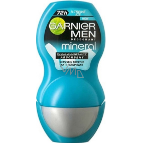 Garnier Men Mineral X-Treme Eisball Antitranspirant Deodorant Roll-On für Männer 50 ml