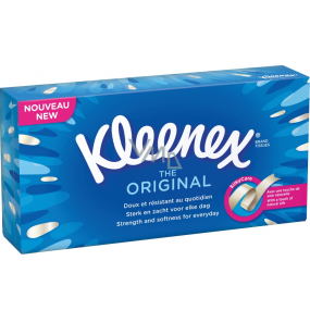 Kleenex Original Hygienetaschentücher in einer Schachtel mit 70 Stück