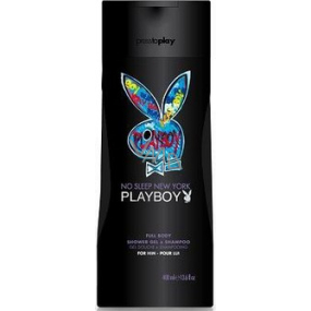 Playboy No Sleep New York 2in1 250 ml Männer Duschgel und Shampoo
