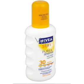 Nivea Sun Pure & Sensitive LSF30 + Sonnenschutzspray 200 ml