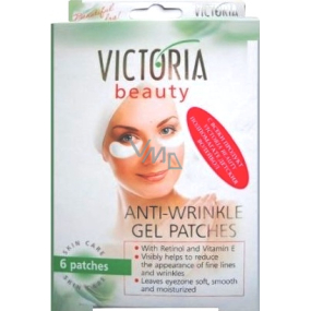 Victoria Beauty Anti-Falten-Gel-Patches Faltenpflaster 6 Stück Box