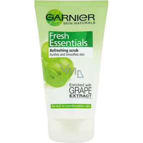 Garnier Skin Naturals Fresh Essentials erfrischende Peelingcreme für normale und Mischhaut 150 ml