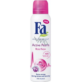 Fa Active Pearls Rose Frisches Deodorant-Spray für Frauen 150 ml