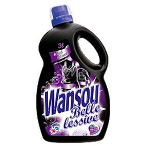 Wansou Belle Lessive Flüssigwaschmittel Black & Dark 3 l
