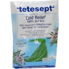 Tetesept Cold Eucalyptus + Rosmarin 100% Meersalz für die Durchblutung des Körpers 80 g Cold Relief