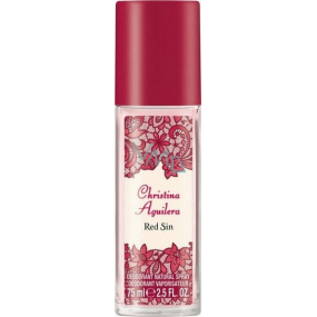 Christina Aguilera Red Sin parfümiertes Deodorantglas für Frauen 75 ml