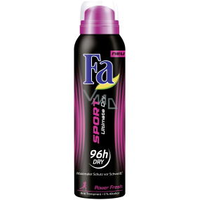 Fa Sport Ultimate Dry Power 150 ml frisches Deospray für Frauen