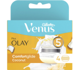 Gillette Venus Plus Olay Kokosnuss Ersatzköpfe 4 Stück für Frauen