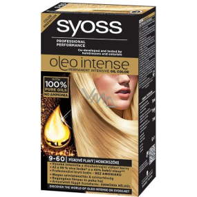 Syoss Oleo Intensive Farbe Ammoniakfreie Haarfarbe 9-60 Sandy Blond