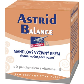 Astrid Balance Intensive Mandelpflegecreme trockene und sehr trockene Haut 50 ml