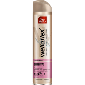 Wella Wellaflex Sensitive Stark straffendes Haarspray für empfindliche Haut 250 ml