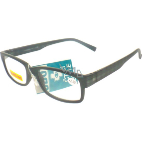 Berkeley Korrekturbrillen schwarz Würfel +2,50 CB01 1 Stück