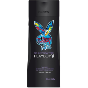 Playboy No Sleep New York 2in1 Duschgel und Shampoo für Männer 400 ml