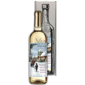 Bohemia Gifts Sauvignon Blanc Heiligabend Wein 750 ml, Geschenkset