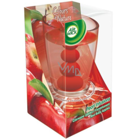 Air Wick Pearl Infusions Rubinrot Äpfel duftendes Gelkerzenglas 120 g