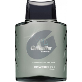 Gillette Series Power Rush After Shave Splash für Männer 100 ml Tester