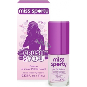 Miss Sports Love 2 Liebe Crush On You EdT 11 ml Eau de Toilette Damen