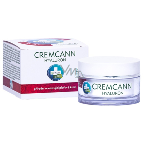 Annabis Cremcann Hyaluron Hanf Feuchtigkeitsspendende Gesichtscreme mit Hyaluronsäure 15 ml
