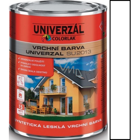 Colorlak Universal SU2013 synthetisch glänzender Decklack Weiß matt 0,6 l