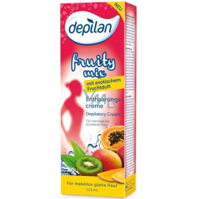 Depilan Fruity Mix Enthaarungscreme für exotische Früchte 125 ml