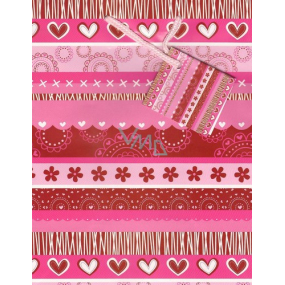 Nekupto Geschenk Papiertüte 23 x 18 x 10 cm Pink 1 Stück 600 30