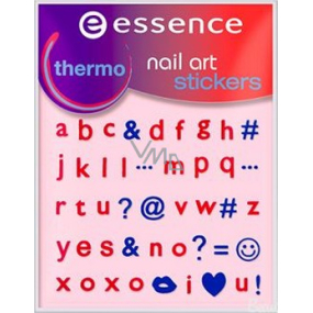 Essence Nail Art Sticker Nagelaufkleber 14 Thermo 1 Blatt