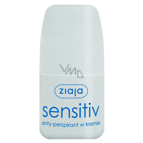 Ziaja Sensitive Creamy Ball Antitranspirant Deodorant Roll-On für Frauen 60 ml