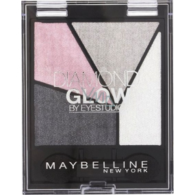 Maybelline Diamond Glow Lidschatten Lidschatten 04 Grey Pink Drama 2,5 g