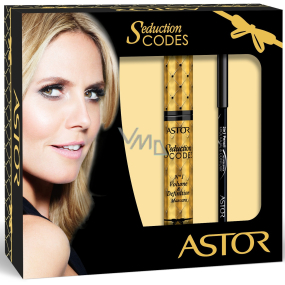 Astor Seduction Codes N1 Styling Mascara schwarz 10,5 ml + Eyeliner schwarz 3 g, Kosmetikset