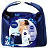 Nivea Shower Smooth Duschgel 250 ml + Antitranspirant Roll-on 50 ml + Körperlotion zum Duschen 400 ml + Beutel, für Frauen Kosmetikset