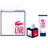 Lacoste Live für Homme Eau de Toilette 100 ml + Duschgel 100 ml, Geschenkset