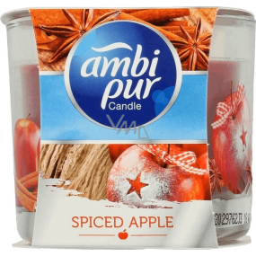 Ambi Pur Spiced Apple Duftkerze in Glas 100 g