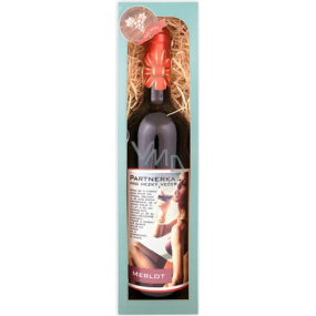Bohemia Gifts Merlot Partner für den abendlichen roten Geschenkwein 750 ml