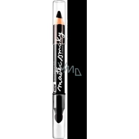 Maybelline Master Skomy Shadow Lidschatten mit Bleistift Smoky Black 2,8 g