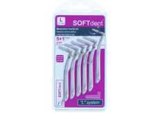 Soft Dent Interdentalbürste gebogen L 0,7 mm 6 Stück