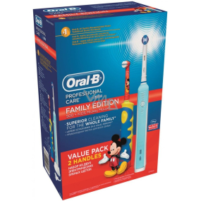 Oral-B Precision Clean 500 + Mickey Zahnbürste DB10K elektrische Zahnbürste 2 Stück Familienpackung