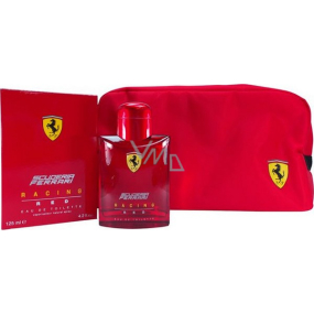 Ferrari Racing Red Eau de Toilette 125 ml + Kosmetiktasche, Geschenkset