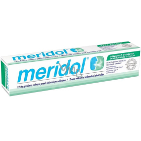 Meridol Safe Breath Zahnpasta schützt vor Mundgeruch aus der Mundhöhle 75 ml