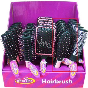 Glitzernde Girlz Haarbürste großes Oval