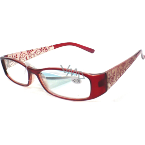 Catherine Lesebrille +2,5 braun retro CB02 1 Stück