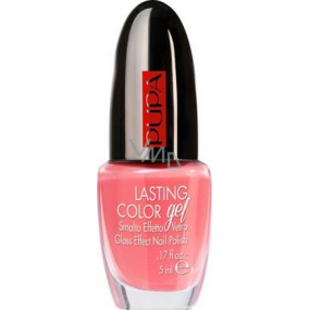 Pupa Lasting Color Gel Nagellack 121 Coral For Ever 5 ml