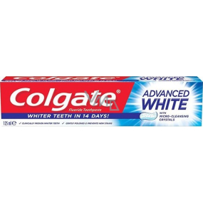 Colgate Advanced Whitening Zahnpasta mit einem Bleaching-Effekt von 125 ml